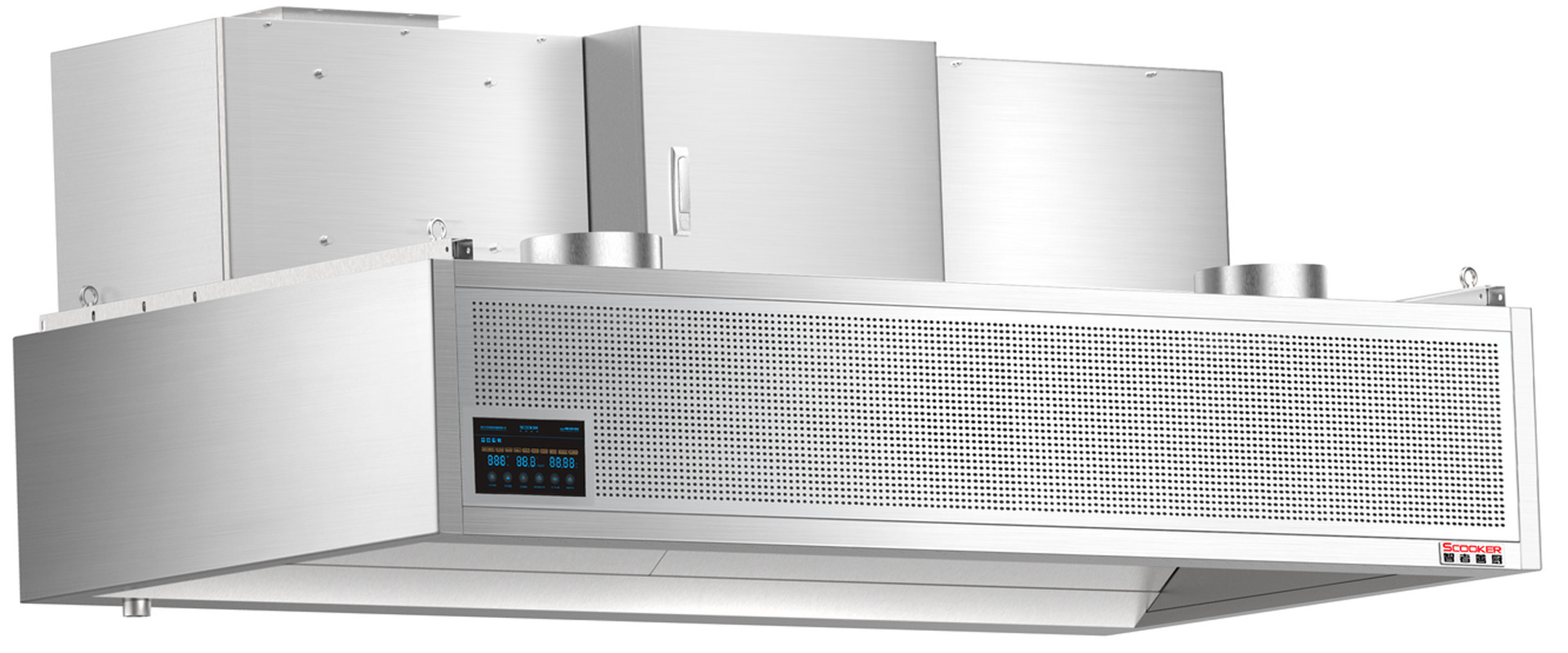 kualitas Seri Integrated Island Cooker pabrik