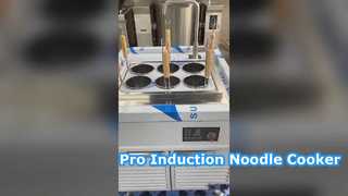Lantai Kulon Induksi Noodle Cooker dengan kabinet